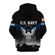 Premium US Veterans Zip Hoodie BPHN290911, Gifts For US Veterans, Gifts On Father's Day, Veterans Day. - Image 10