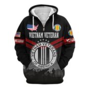 Premium US Veterans Zip Hoodie BPHN290911, Gifts For US Veterans, Gifts On Father's Day, Veterans Day. - Image 36