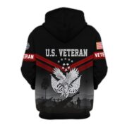 Premium US Veterans Zip Hoodie BPHN290911, Gifts For US Veterans, Gifts On Father's Day, Veterans Day. - Image 34