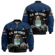 Premium US Veterans Bomber Jacket BPHN260911, Gifts For US Veterans, Gifts On Father's Day, Veterans Day. - Image 28