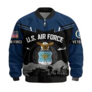 Premium US Veterans Bomber Jacket BPHN260911, Gifts For US Veterans, Gifts On Father's Day, Veterans Day. - Image 26