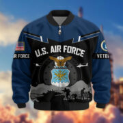 Premium US Veterans Bomber Jacket BPHN260911, Gifts For US Veterans, Gifts On Father's Day, Veterans Day. - Image 26
