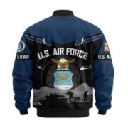 Premium US Veterans Bomber Jacket BPHN260911, Gifts For US Veterans, Gifts On Father's Day, Veterans Day. - Image 27