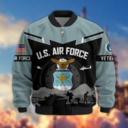 Premium US Veterans Bomber Jacket BPHN260911, Gifts For US Veterans, Gifts On Father's Day, Veterans Day. - Image 23