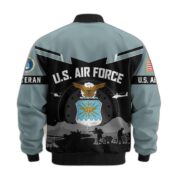 Premium US Veterans Bomber Jacket BPHN260911, Gifts For US Veterans, Gifts On Father's Day, Veterans Day. - Image 24