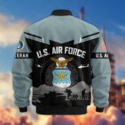 Premium US Veterans Bomber Jacket BPHN260911, Gifts For US Veterans, Gifts On Father's Day, Veterans Day. - Image 24