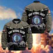 Premium US Veterans Bomber Jacket BPHN260911, Gifts For US Veterans, Gifts On Father's Day, Veterans Day. - Image 10