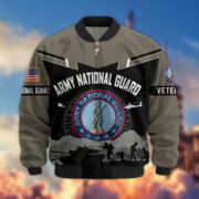 Premium US Veterans Bomber Jacket BPHN260911, Gifts For US Veterans, Gifts On Father's Day, Veterans Day. - Image 8