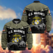 Premium US Veterans Bomber Jacket BPHN260911, Gifts For US Veterans, Gifts On Father's Day, Veterans Day. - Image 22