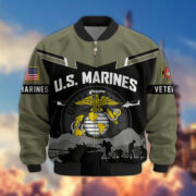 Premium US Veterans Bomber Jacket BPHN260911, Gifts For US Veterans, Gifts On Father's Day, Veterans Day. - Image 20