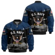 Premium US Veterans Bomber Jacket BPHN260911, Gifts For US Veterans, Gifts On Father's Day, Veterans Day. - Image 13