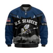 Premium US Veterans Bomber Jacket BPHN260911, Gifts For US Veterans, Gifts On Father's Day, Veterans Day. - Image 14