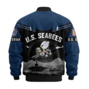 Premium US Veterans Bomber Jacket BPHN260911, Gifts For US Veterans, Gifts On Father's Day, Veterans Day. - Image 15