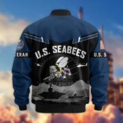 Premium US Veterans Bomber Jacket BPHN260911, Gifts For US Veterans, Gifts On Father's Day, Veterans Day. - Image 15