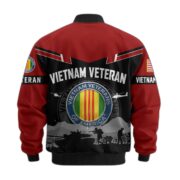 Premium US Veterans Bomber Jacket BPHN260911, Gifts For US Veterans, Gifts On Father's Day, Veterans Day. - Image 39