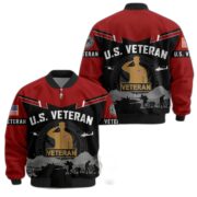 Premium US Veterans Bomber Jacket BPHN260911, Gifts For US Veterans, Gifts On Father's Day, Veterans Day. - Image 37
