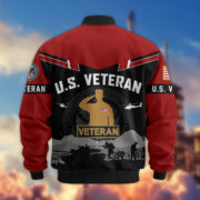 Premium US Veterans Bomber Jacket BPHN260911, Gifts For US Veterans, Gifts On Father's Day, Veterans Day. - Image 36