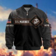Premium US Veterans Bomber Jacket BPHN040914, Gifts For US Veterans, Gifts On Father's Day, Veterans Day. - Image 14