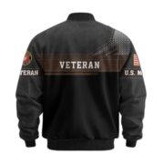Premium US Veterans Bomber Jacket BPHN040914, Gifts For US Veterans, Gifts On Father's Day, Veterans Day. - Image 15