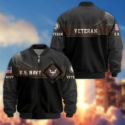 Premium US Veterans Bomber Jacket BPHN040914, Gifts For US Veterans, Gifts On Father's Day, Veterans Day. - Image 10
