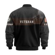 Premium US Veterans Bomber Jacket BPHN040914, Gifts For US Veterans, Gifts On Father's Day, Veterans Day. - Image 9