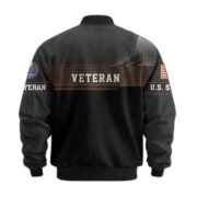 Premium US Veterans Bomber Jacket BPHN040914, Gifts For US Veterans, Gifts On Father's Day, Veterans Day. - Image 12