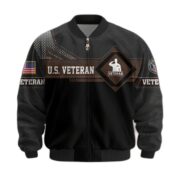 Premium US Veterans Bomber Jacket BPHN040914, Gifts For US Veterans, Gifts On Father's Day, Veterans Day. - Image 26