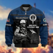 Premium US Veterans Bomber Jacket ATTN250922, Gifts For US Veterans, Gifts On Father's Day, Veterans Day. - Image 27