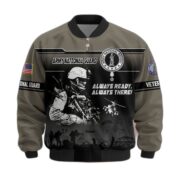 Premium US Veterans Bomber Jacket ATTN250922, Gifts For US Veterans, Gifts On Father's Day, Veterans Day. - Image 9