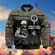 Premium US Veterans Bomber Jacket ATTN250922, Gifts For US Veterans, Gifts On Father's Day, Veterans Day. - Image 9