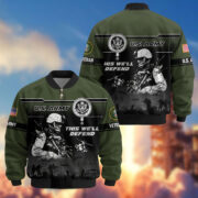Premium US Veterans Bomber Jacket ATTN250922, Gifts For US Veterans, Gifts On Father's Day, Veterans Day. - Image 5