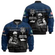 Premium US Veterans Bomber Jacket ATTN250922, Gifts For US Veterans, Gifts On Father's Day, Veterans Day. - Image 29