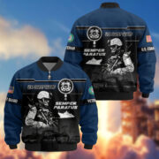 Premium US Veterans Bomber Jacket ATTN250922, Gifts For US Veterans, Gifts On Father's Day, Veterans Day. - Image 29