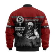 Premium US Veterans Bomber Jacket ATTN250922, Gifts For US Veterans, Gifts On Father's Day, Veterans Day. - Image 19