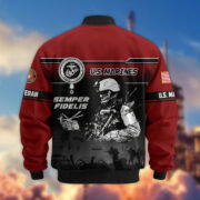 Premium US Veterans Bomber Jacket ATTN250922, Gifts For US Veterans, Gifts On Father's Day, Veterans Day. - Image 19