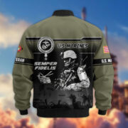 Premium US Veterans Bomber Jacket ATTN250922, Gifts For US Veterans, Gifts On Father's Day, Veterans Day. - Image 22