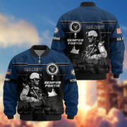 Premium US Veterans Bomber Jacket ATTN250922, Gifts For US Veterans, Gifts On Father's Day, Veterans Day. - Image 11