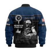 Premium US Veterans Bomber Jacket ATTN250922, Gifts For US Veterans, Gifts On Father's Day, Veterans Day. - Image 13