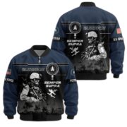 Premium US Veterans Bomber Jacket ATTN250922, Gifts For US Veterans, Gifts On Father's Day, Veterans Day. - Image 32