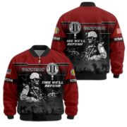 Premium US Veterans Bomber Jacket ATTN250922, Gifts For US Veterans, Gifts On Father's Day, Veterans Day. - Image 38