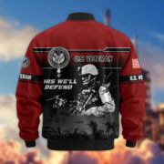 Premium US Veterans Bomber Jacket ATTN250922, Gifts For US Veterans, Gifts On Father's Day, Veterans Day. - Image 37