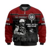 Premium US Veterans Bomber Jacket ATTN250922, Gifts For US Veterans, Gifts On Father's Day, Veterans Day. - Image 36