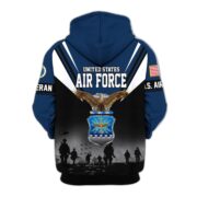 Premium US Veterans Zip Hoodie BPHN011012, Gifts For US Veterans, Gifts On Father's Day, Veterans Day. - Image 27