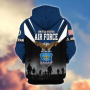 Premium US Veterans Zip Hoodie BPHN011012, Gifts For US Veterans, Gifts On Father's Day, Veterans Day. - Image 27