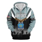 Premium US Veterans Zip Hoodie BPHN011012, Gifts For US Veterans, Gifts On Father's Day, Veterans Day. - Image 23