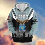 Premium US Veterans Zip Hoodie BPHN011012, Gifts For US Veterans, Gifts On Father's Day, Veterans Day. - Image 23