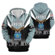 Premium US Veterans Zip Hoodie BPHN011012, Gifts For US Veterans, Gifts On Father's Day, Veterans Day. - Image 25