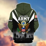 Premium US Veterans Zip Hoodie BPHN011012, Gifts For US Veterans, Gifts On Father's Day, Veterans Day. - Image 6
