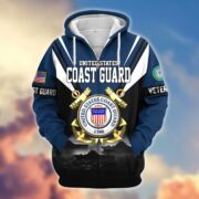 Premium US Veterans Zip Hoodie BPHN011012, Gifts For US Veterans, Gifts On Father's Day, Veterans Day. - Image 29