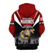 Premium US Veterans Zip Hoodie BPHN011012, Gifts For US Veterans, Gifts On Father's Day, Veterans Day. - Image 18